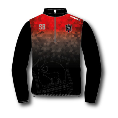 HFC Custom 1/4 Zip Rain Training Top – Junior Thumbnail